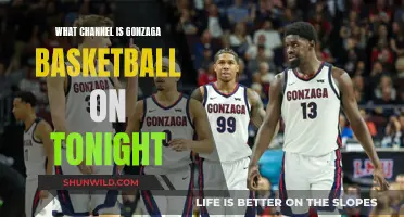 Find Out: Which Channel Gonzaga Basketball on Tonight?