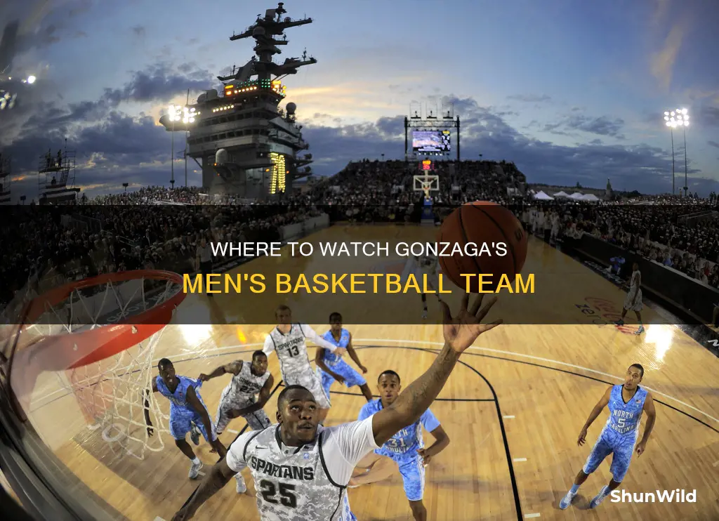 what channel is gonzaga men