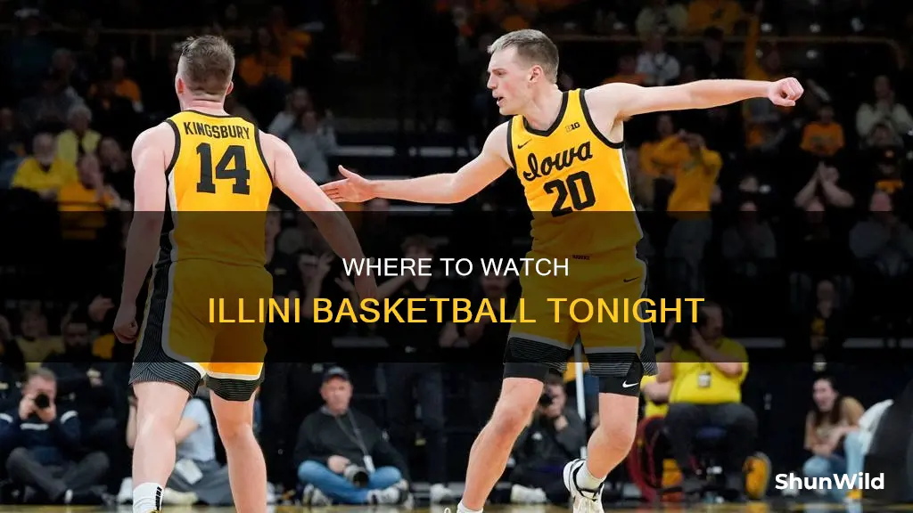 what channel is illini basketball on tonight