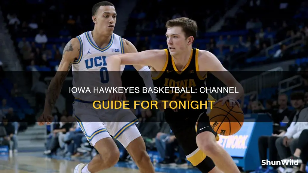 what channel is iowa hawkeye basketball on tonight