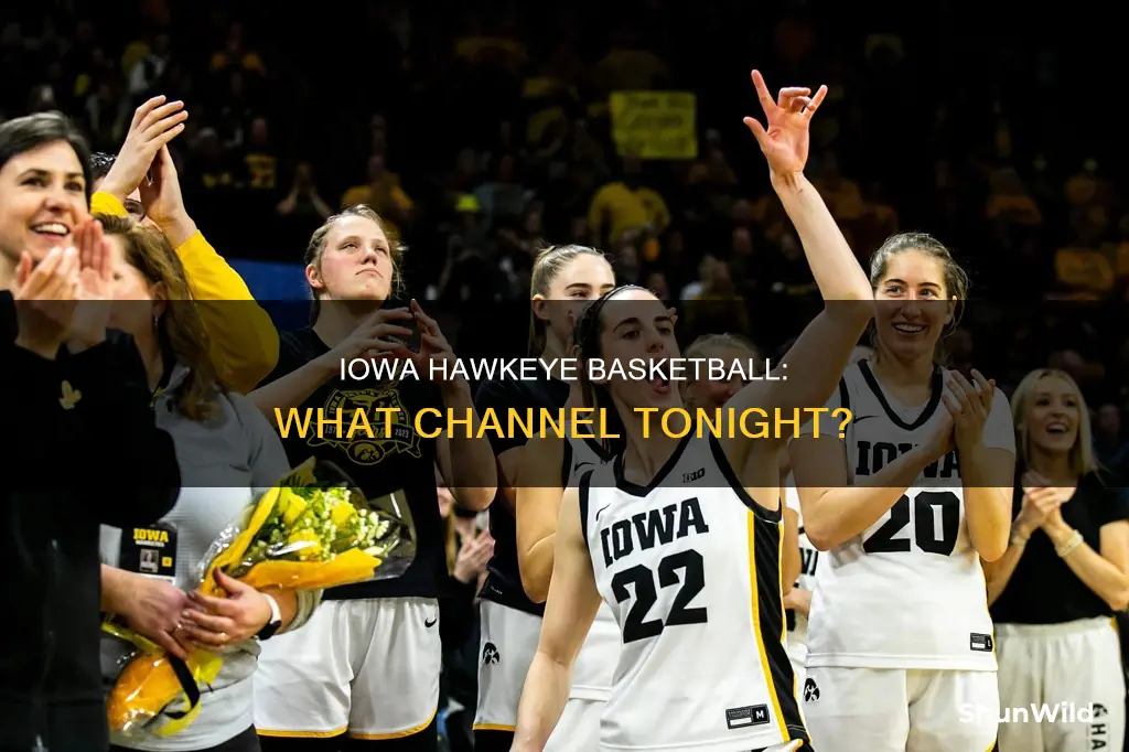 what channel is iowa hawkeye basketball on tonight