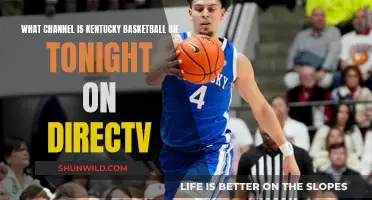 Find Out: Kentucky Basketball Channel Tonight on DIRECTV