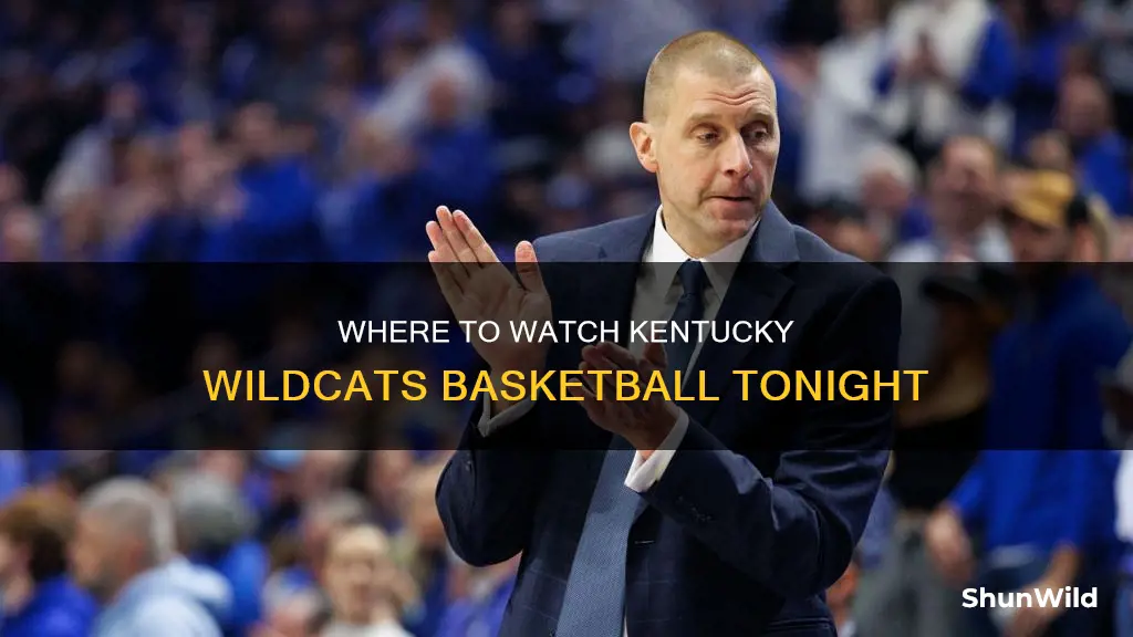 what channel is kentucky wildcats basketball on tonight