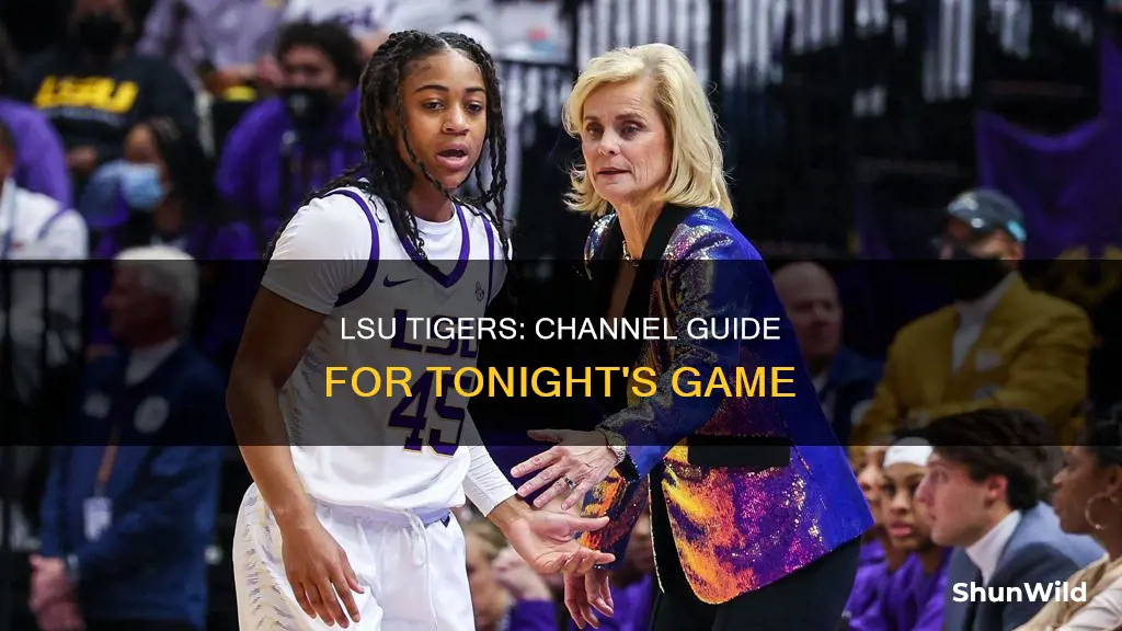 what channel is lsu girls basketball on tonight