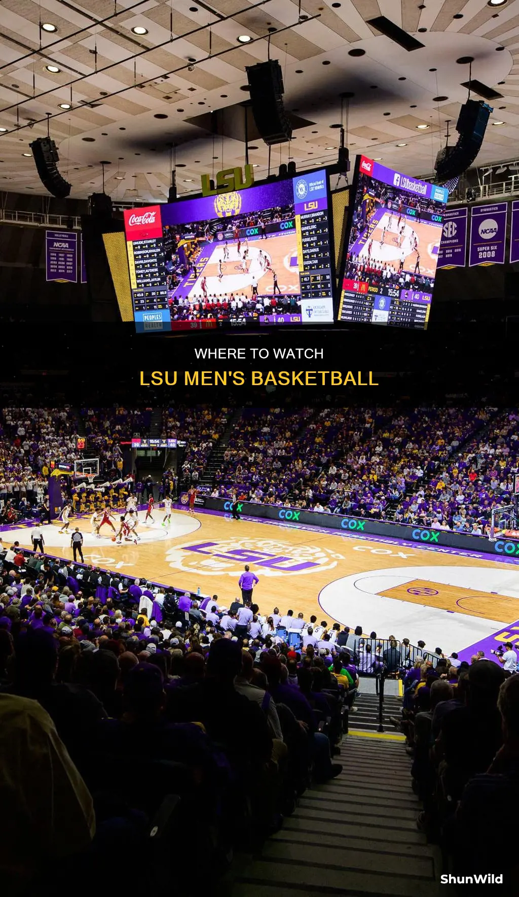what channel is lsu men