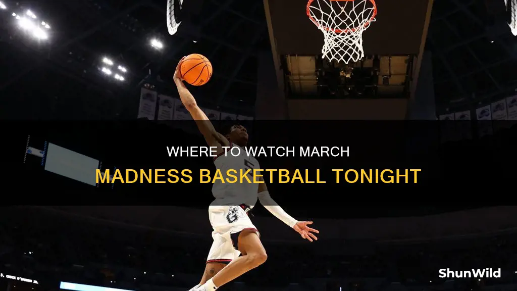 what channel is march madness basketball on tonight