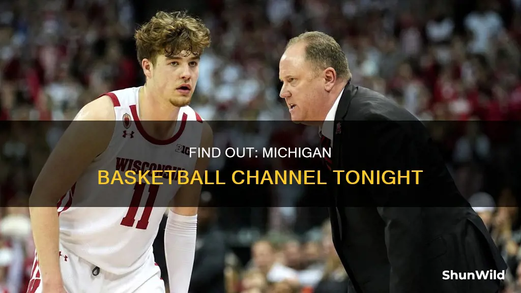 what channel is michigan basketball on tonight