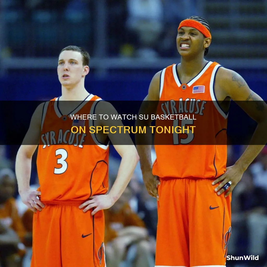 what channel is su basketball on spectrum tonight