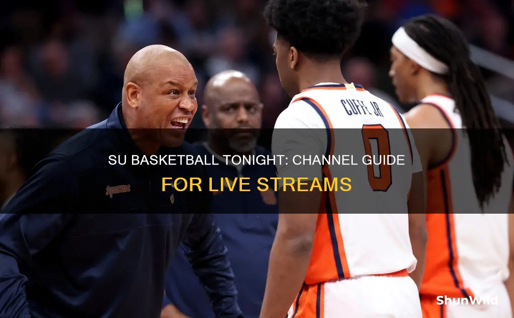 what channel is su basketball tonight