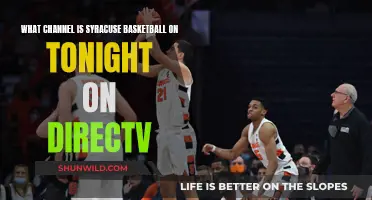 Syracuse Basketball Game Channel on DirectTV Tonight