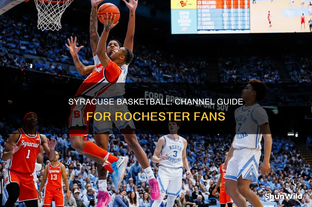 what channel is syracuse basketball on tonight rochester ny