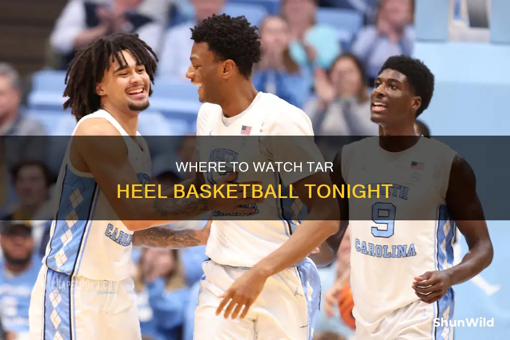 what channel is tarheel basketball on tonight