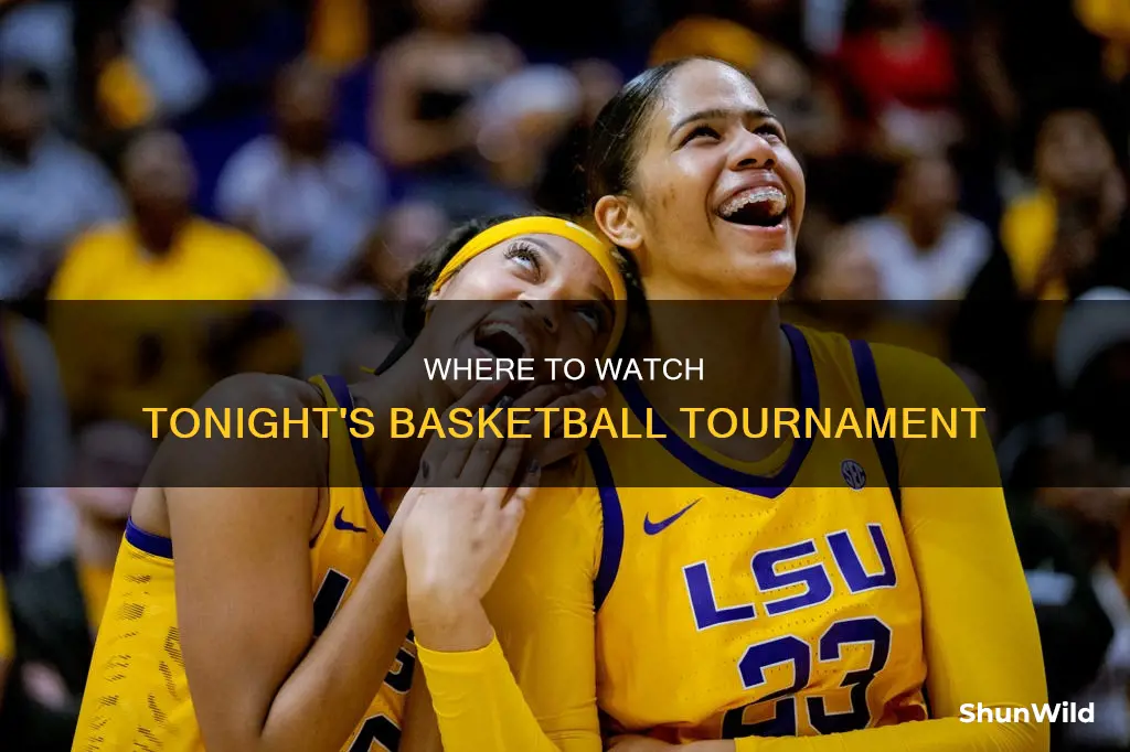 what channel is the basketball tournament on tonight