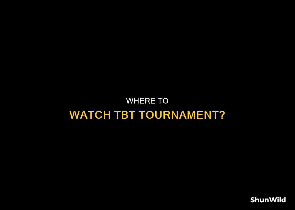 what channel is the tbt tournament on