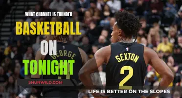 Where to Watch Thunder Basketball Tonight