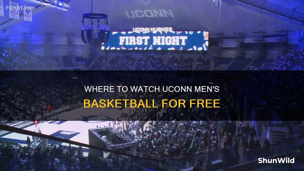 what channel is uconn men