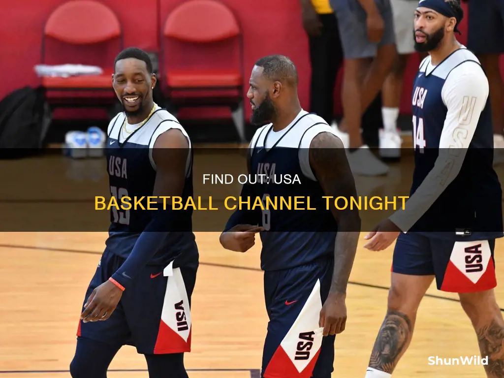 what channel is usa basketball on tonight