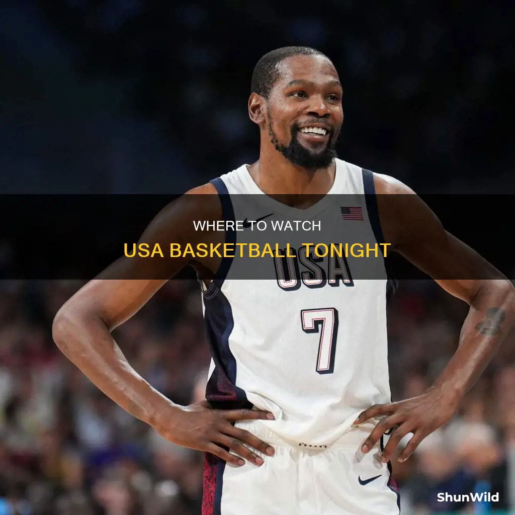 what channel is usa basketball on tonight