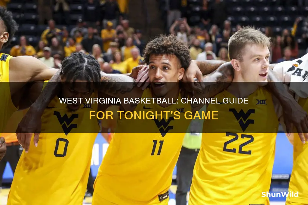 what channel is west virginia basketball on tonight