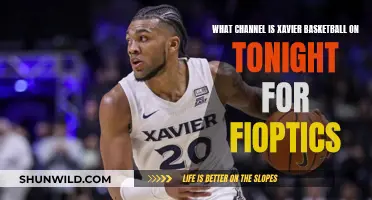 FiOptics Channel Guide: Xavier Basketball Tonight