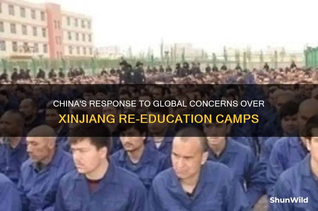 what china say about camps
