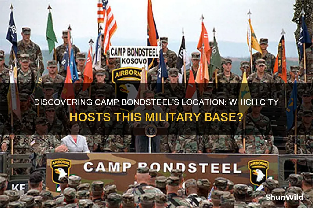 what city is camp bondsteel