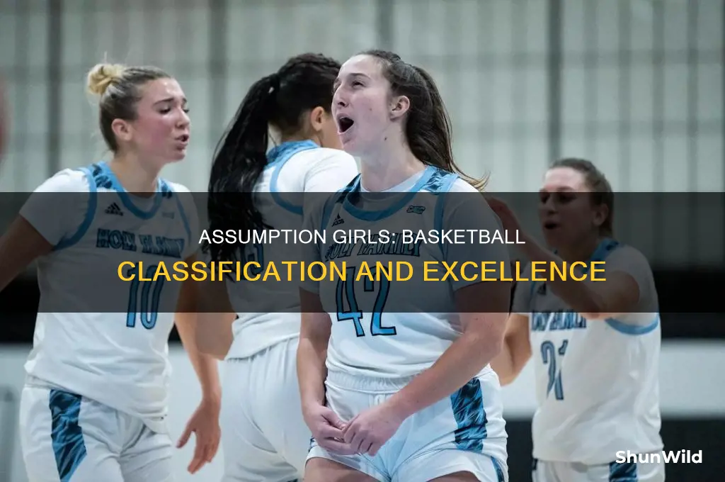 what class in girls basketball is assumption girls basketball