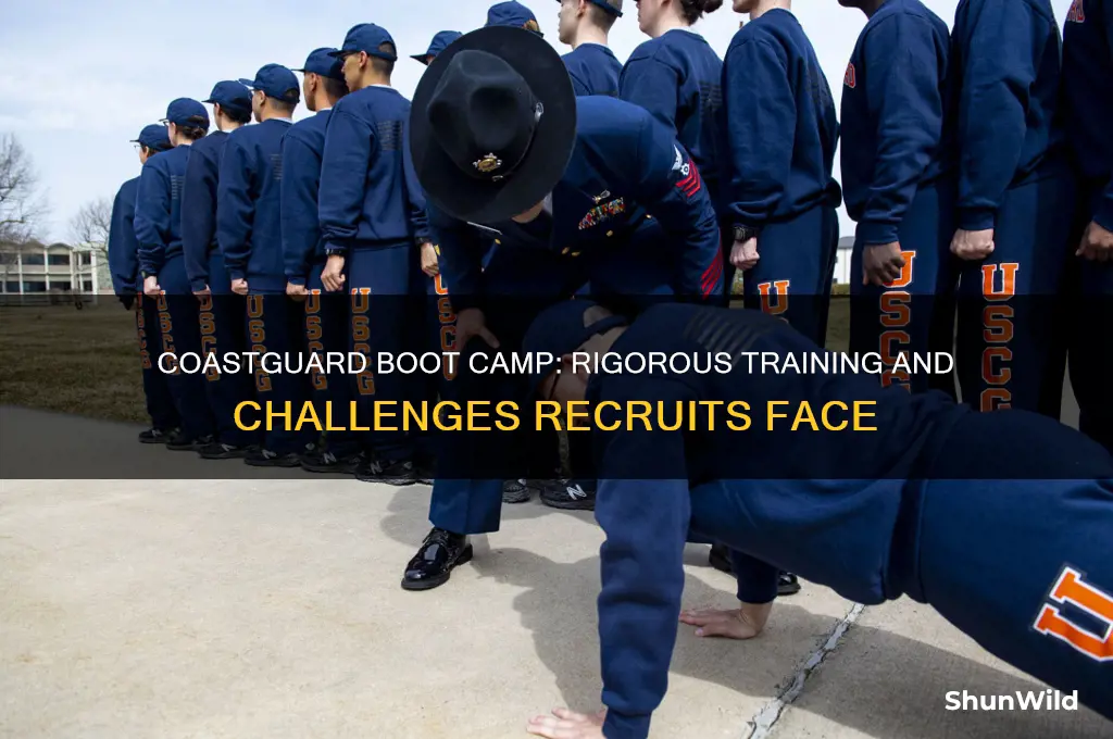 what coastguard recruits go through in boot camp