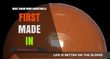 Basketballs: Original Color and Their Evolution