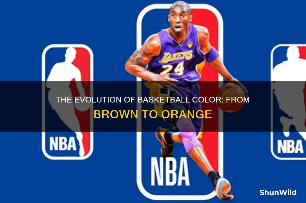 what color are basketballs