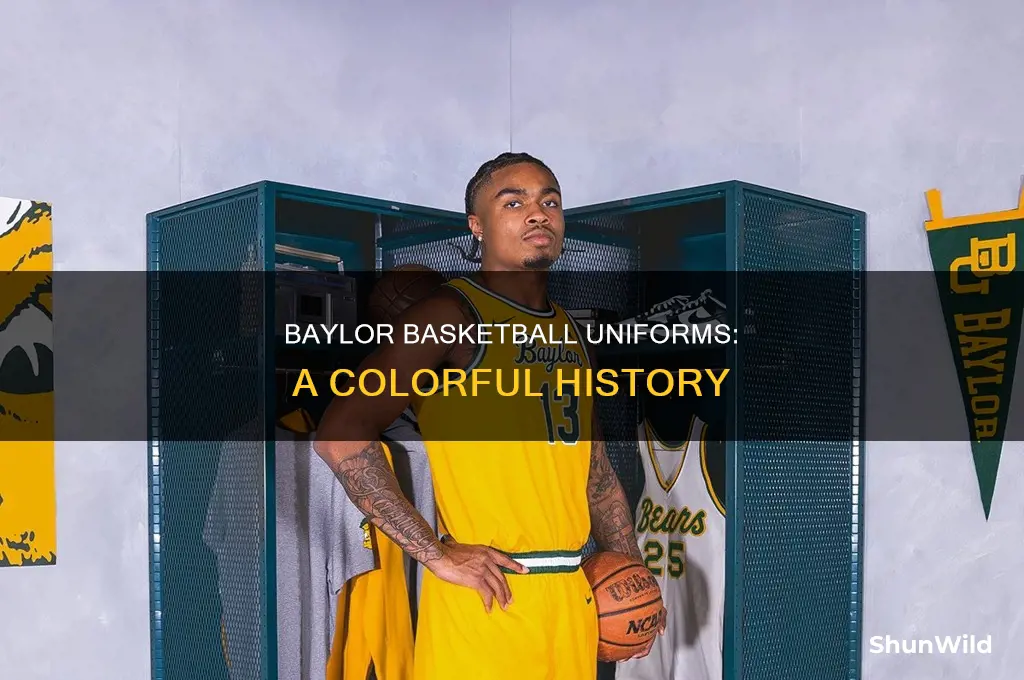 what color are baylor basketball uniforms