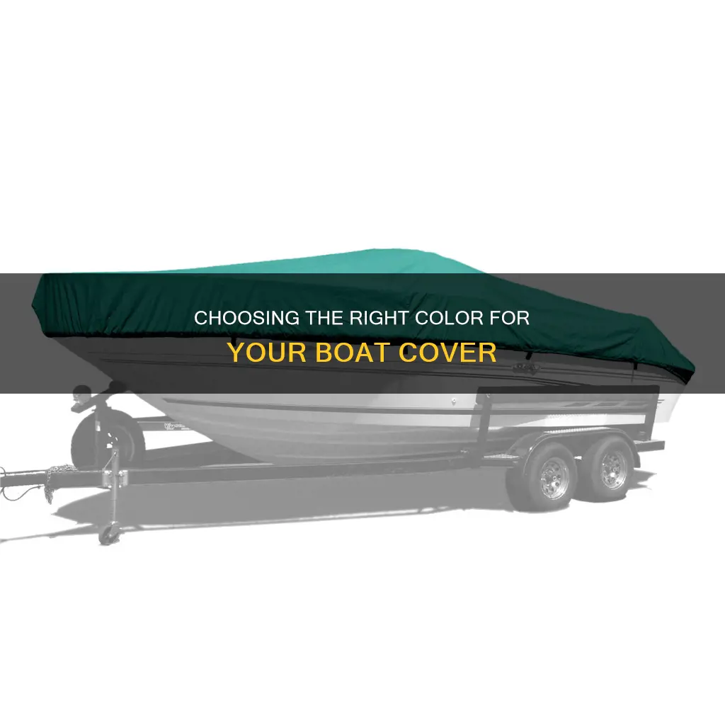 what color boat cover is best