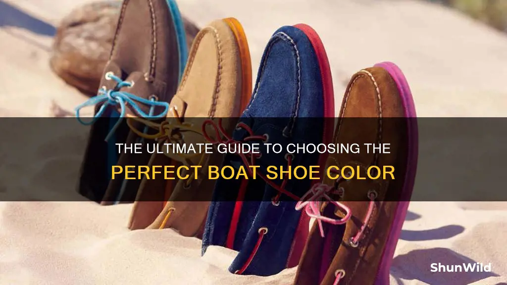 what color boat shoes go with everything