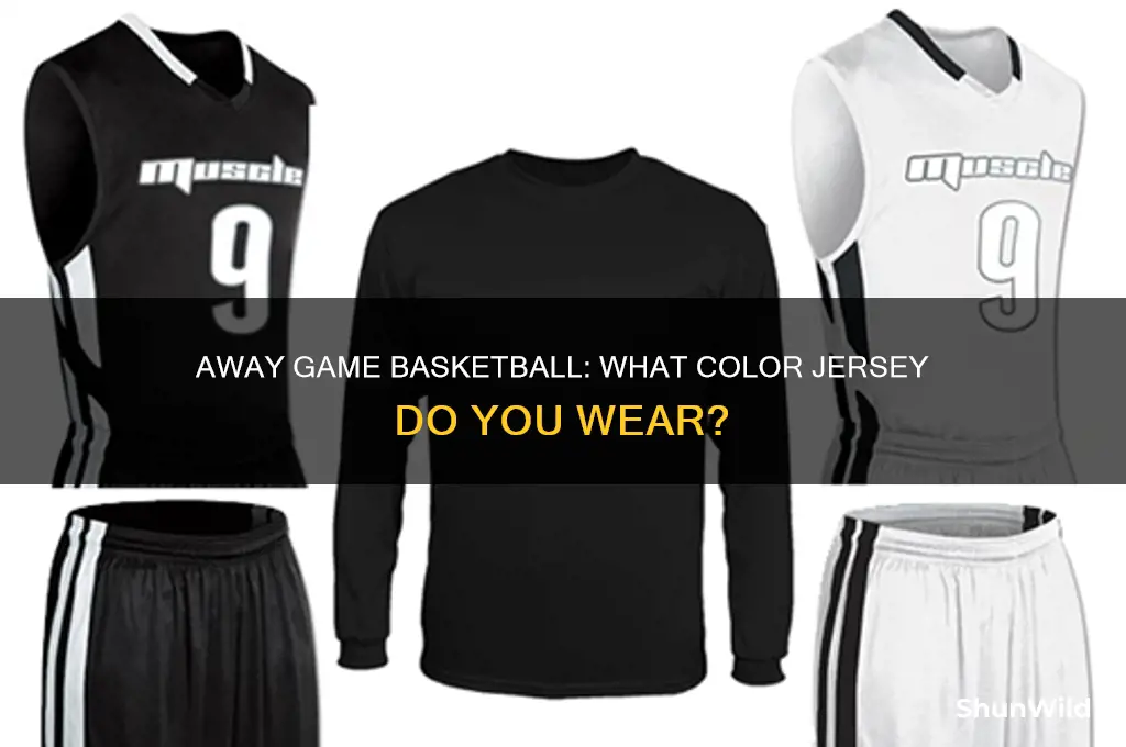what color for basketball is away