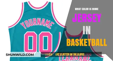 Basketball Home Jersey: What's the Color?