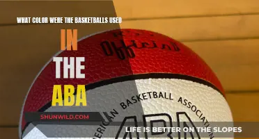 Unveiling the ABA's Basketball Color Mystery