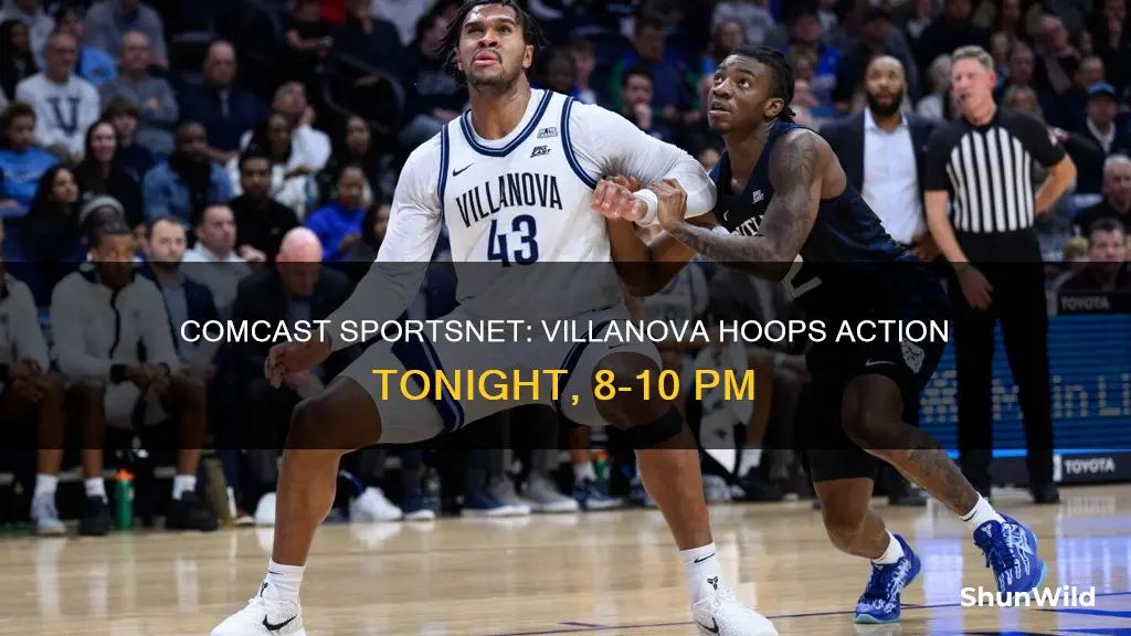 what comcast chanel is villanova basketball on tonight