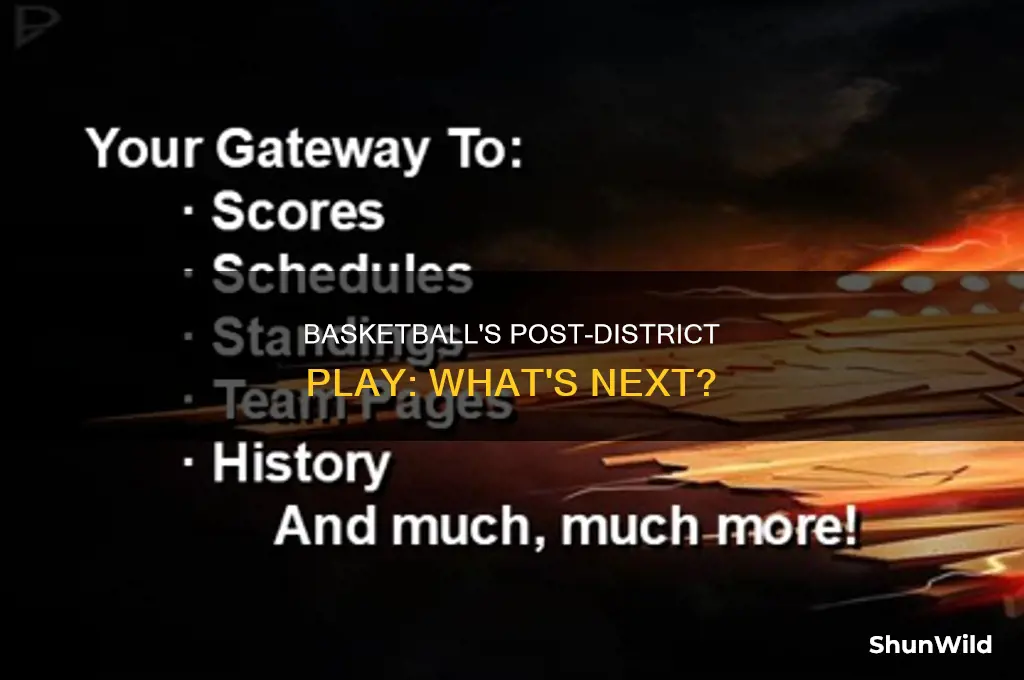what comes after districts in basketball