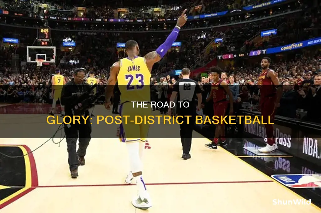 what comes after districts in hs basketball