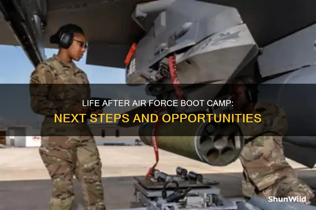 what comes after finishing the air force boot camp