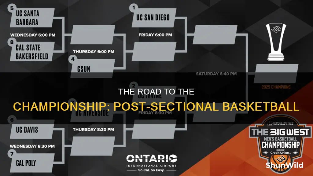 what comes after sectionals in high school basketball