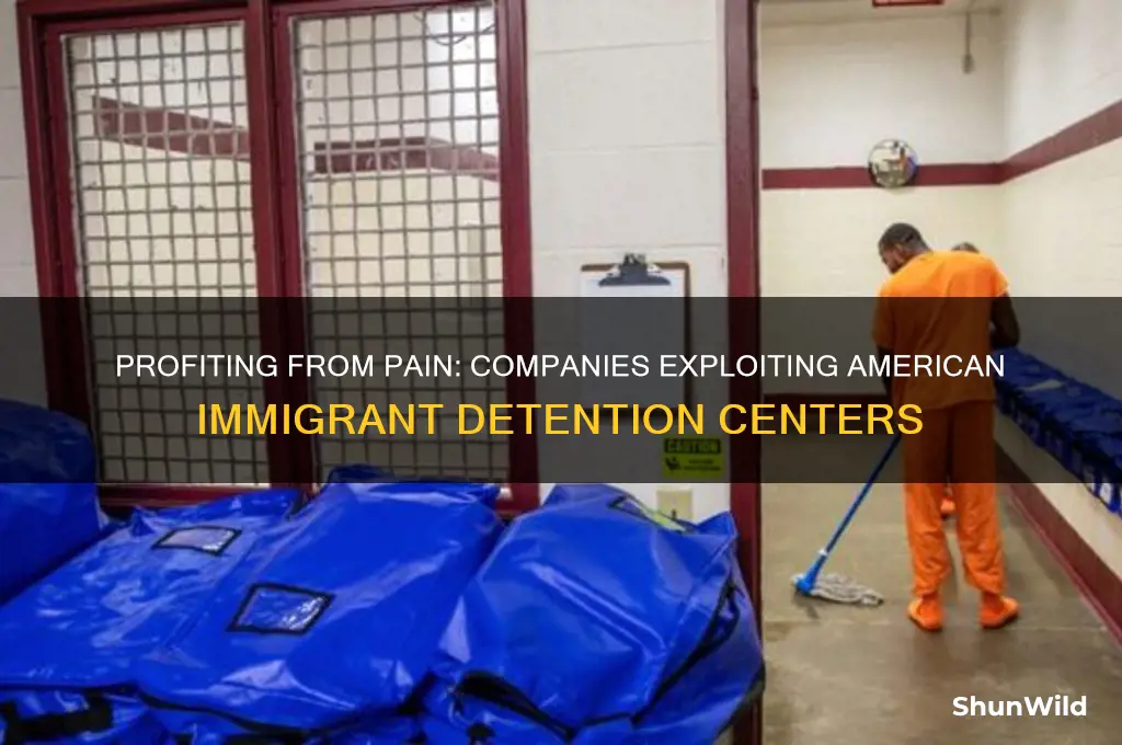 what companies are profiting from american immigrant concentration camps