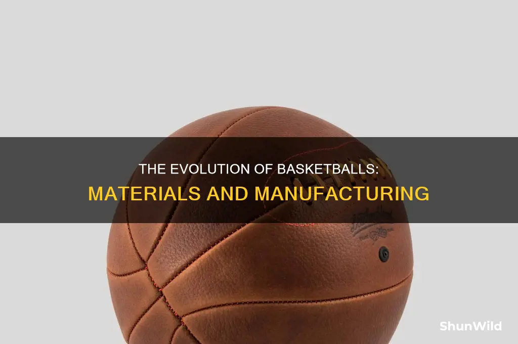 what company are basketball ball made from