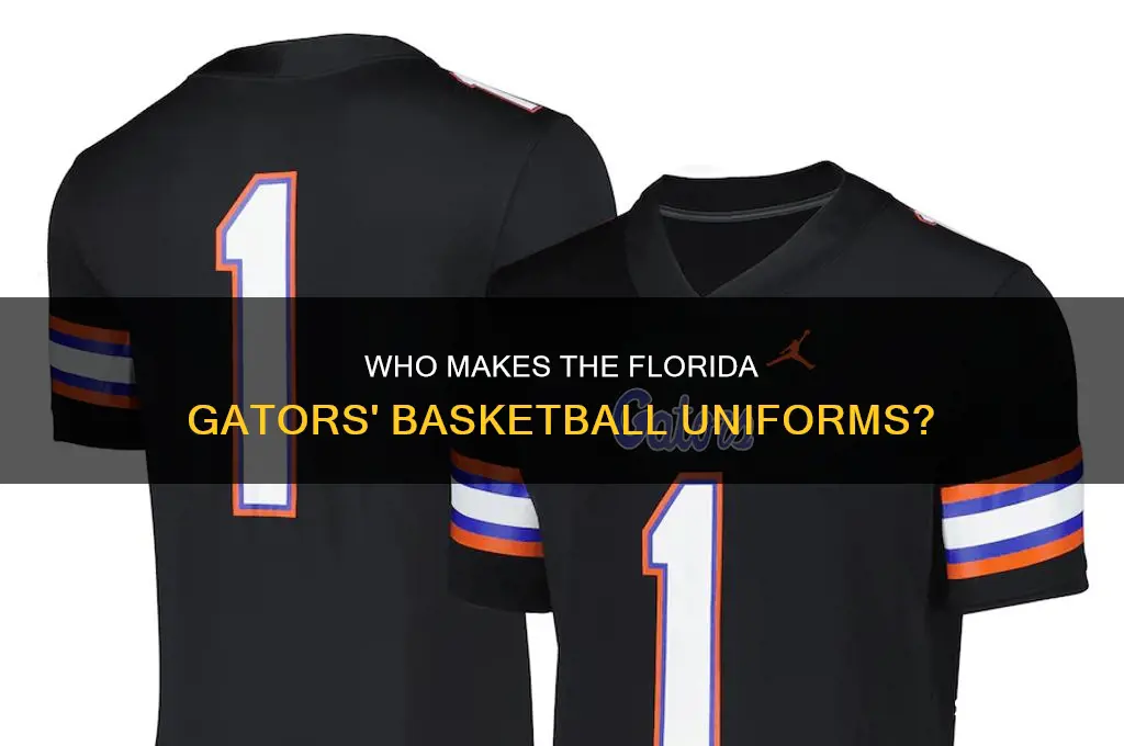what company provides florida gators basketball uniforms