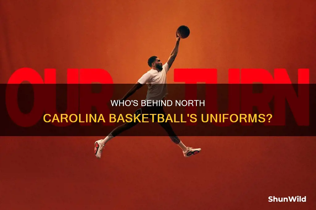 what company sponsors north carolina basketball uniforms