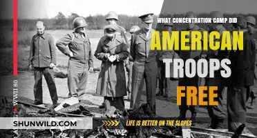 American Troops Liberate Buchenwald Concentration Camp in 1945