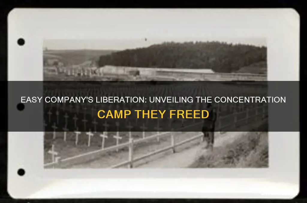what concentration camp did easy company liberate