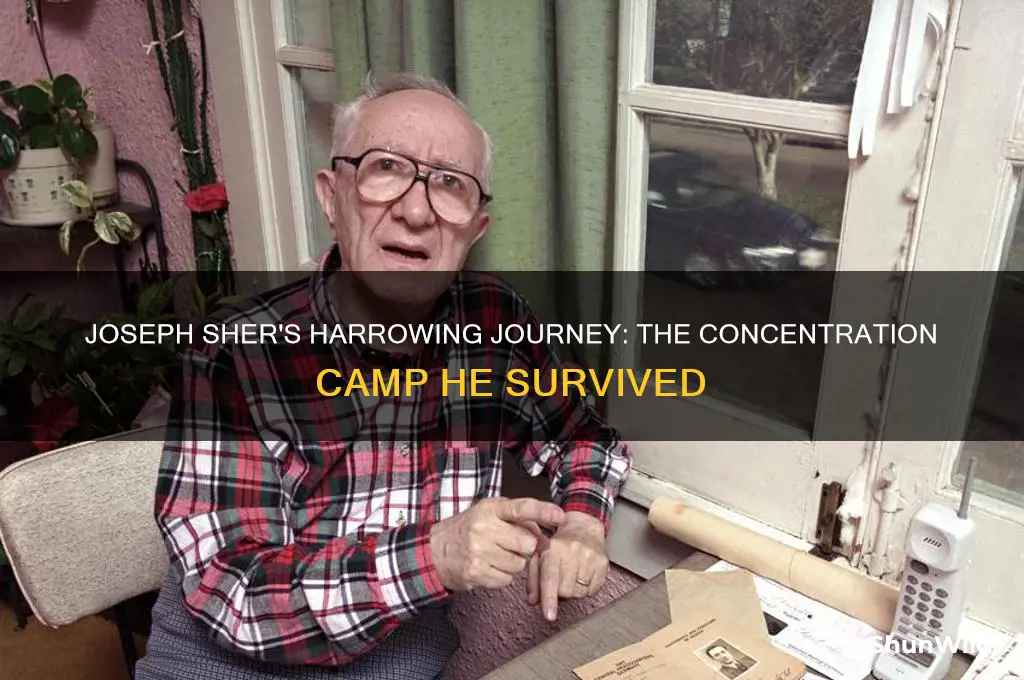 what concentration camp did joseph sher go to