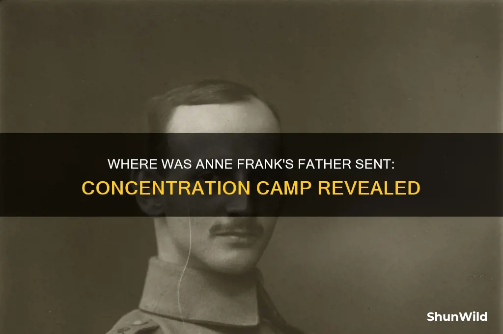 what concentration camp did mr frank go to