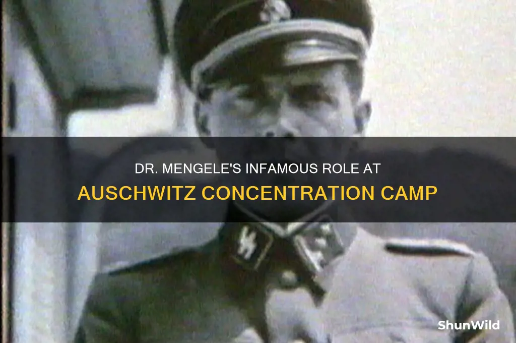 what concentration camp dr mengele serve atm